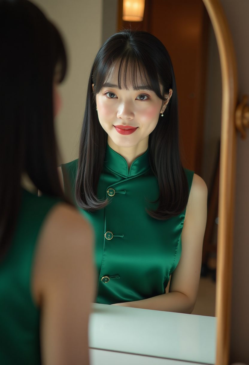 《两扇红唇》电影海报
